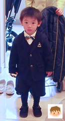 ２歳になったばかり　入学式