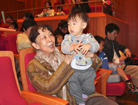 息子と鈴木の祖母