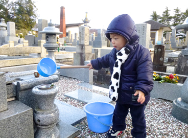 鈴木家のお墓参り