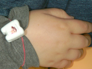 グーしたあとの手