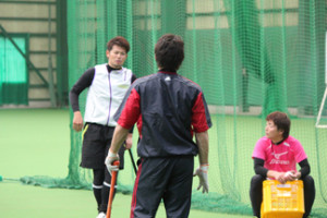 千葉ロッテの今江選手