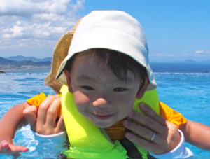 バタ足も出来ますよ