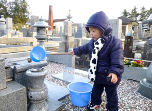 鈴木家のお墓参り