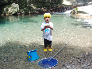 天川村の洞（どろ）川最上流　