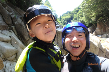 滋賀　愛知川支流の神崎川　