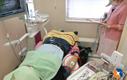 鎮静法　無痛　全く恐くない