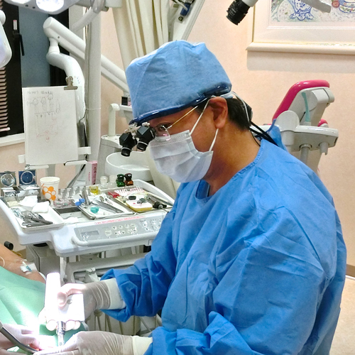 拡大良い歯医者を選ぶ条件にルーペを常時使っている医院