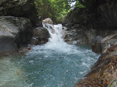 洞川の最上流