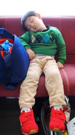 勉強後のお昼ね